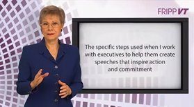 Screen Shot from Fripp Virtual Training Public Speaking and Presentation Skills Training