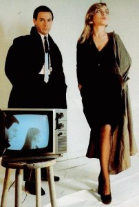 Debbie Harry and Robert Fripp movie promo photo 