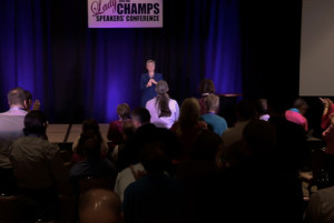 Sales Presentation Expert & Executive Speech Coach Patricia Fripp at Lady & The Champs Speakers' Conference