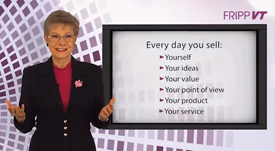 Patricia Fripp teaches the secrets of successful sales presentations through her Virtual Training.