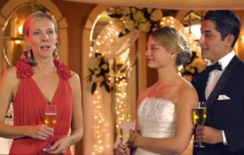 Still from Toastmasters International video how to deliver a wedding toast.