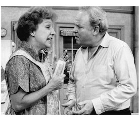 Archie and Edith Bunker from All in The Family